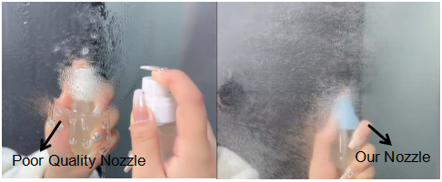 Effect comparison chart